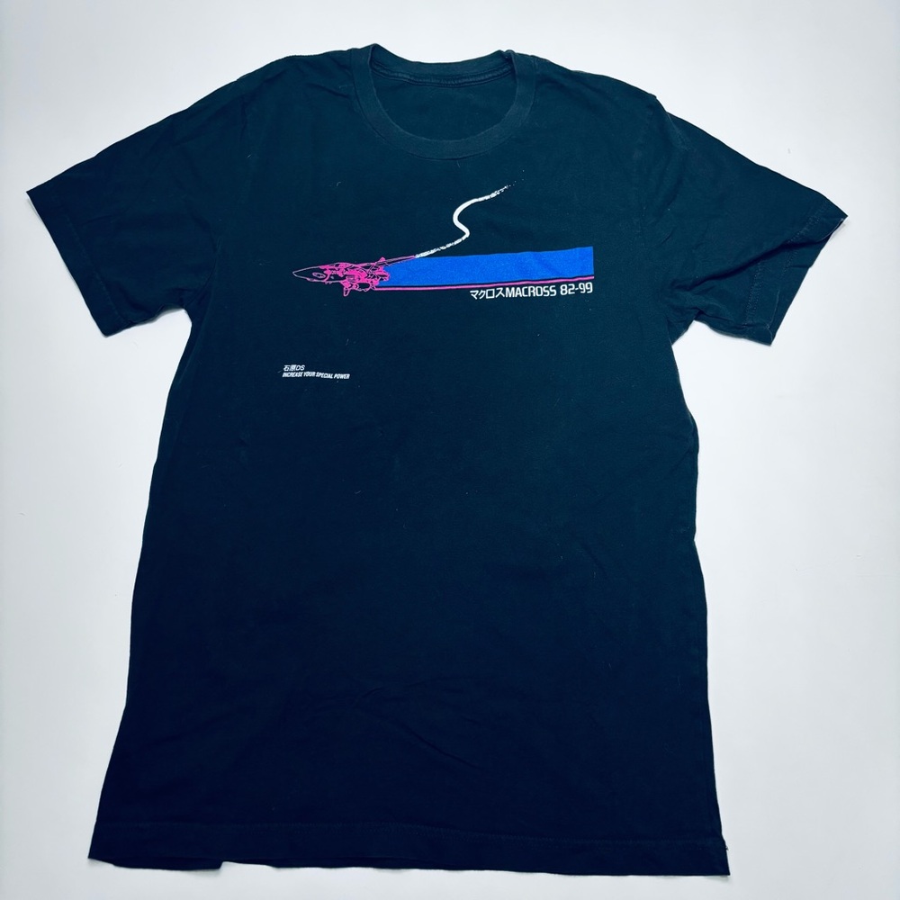 Black マクロスMACROSS 82-99 Graphic T-Shirt